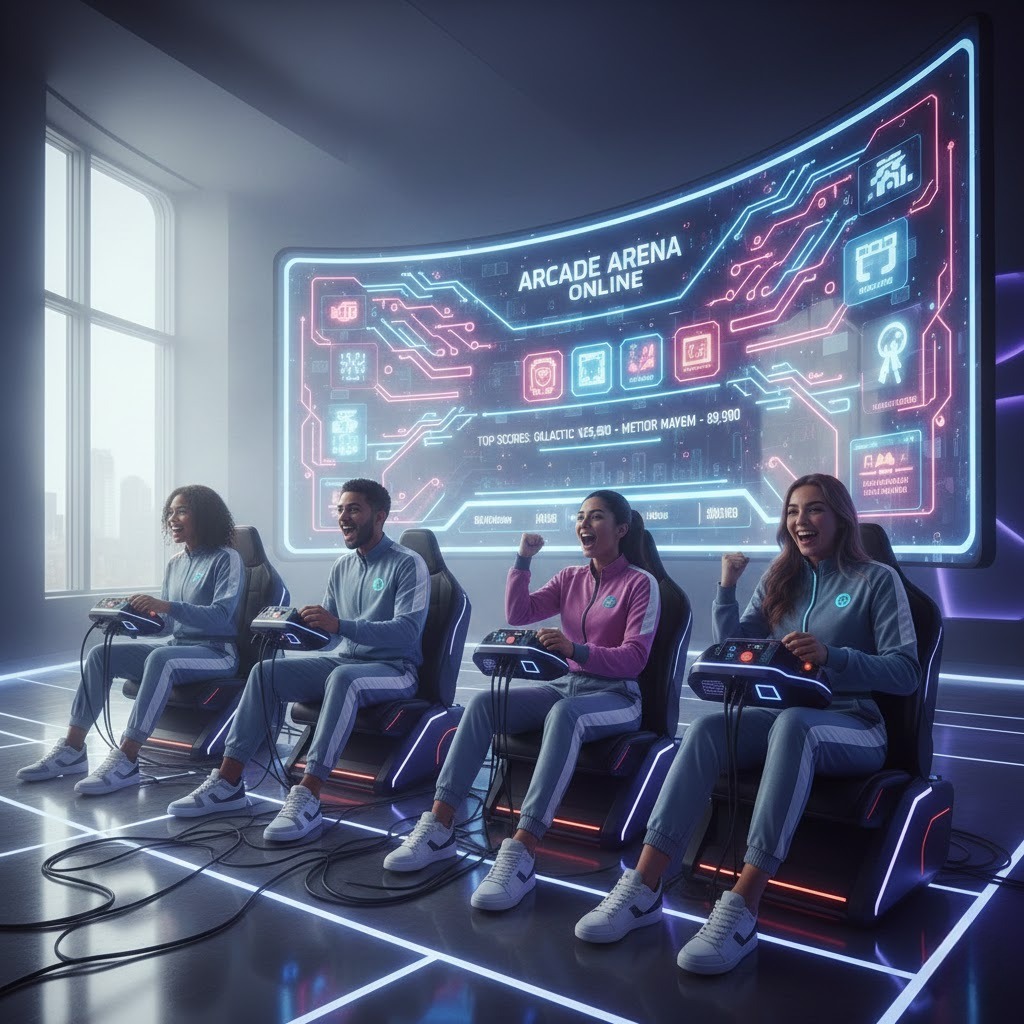 Game arcade online paling seru dengan gameplay modern dan cepat