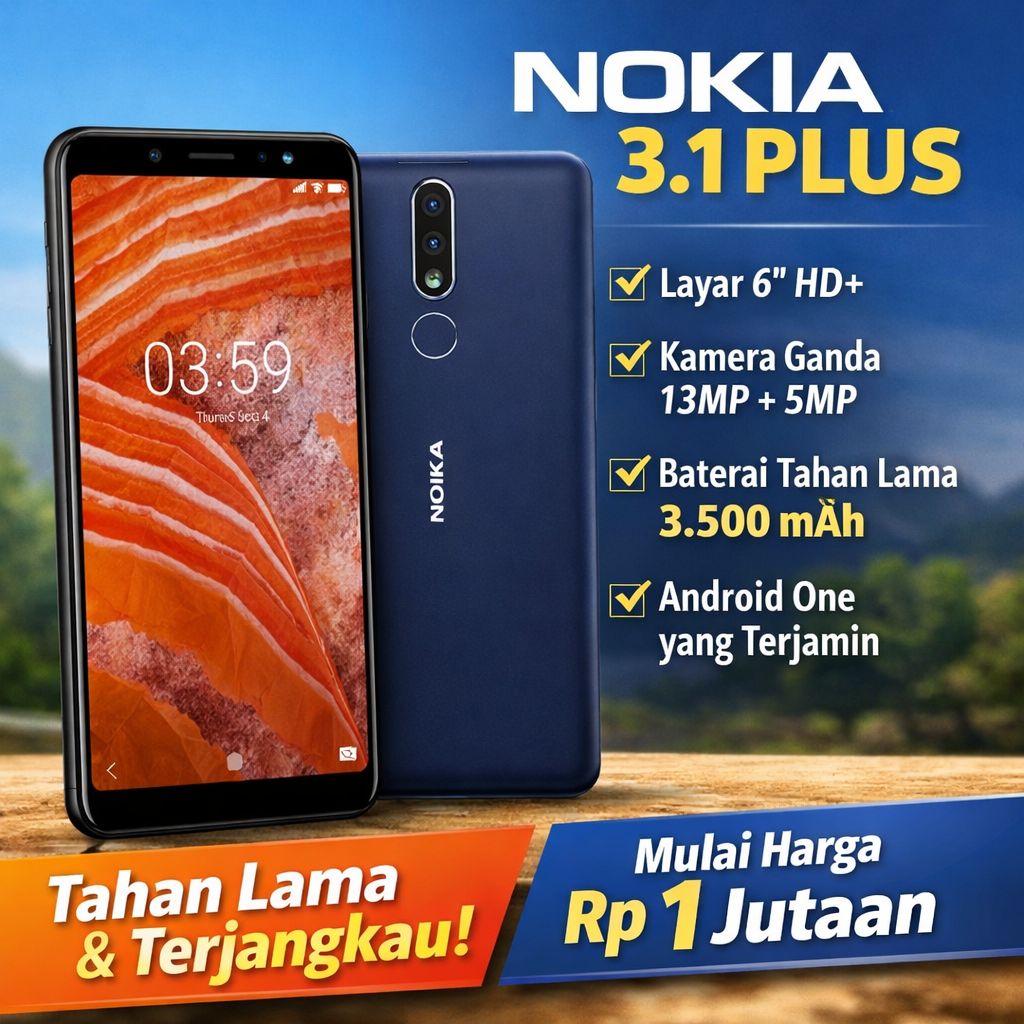 nokia 3.1 plus